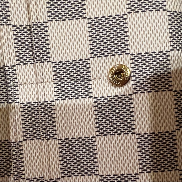 LOUIS VUITTON AZUR DAMIER SARAH WALLET LONG - Picture 3 of 11